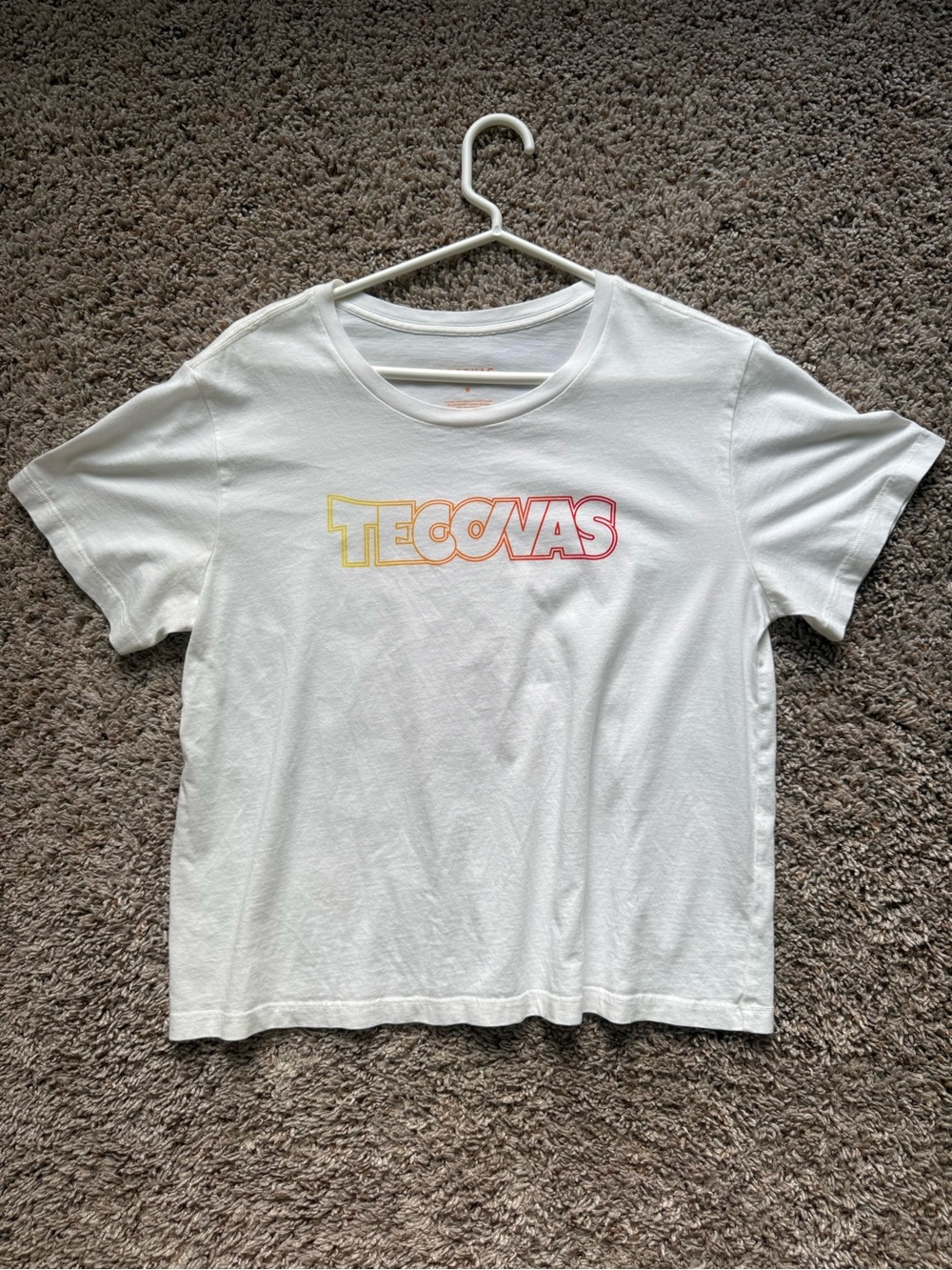 Tecovas cropped graphic T-Shirt - Medium